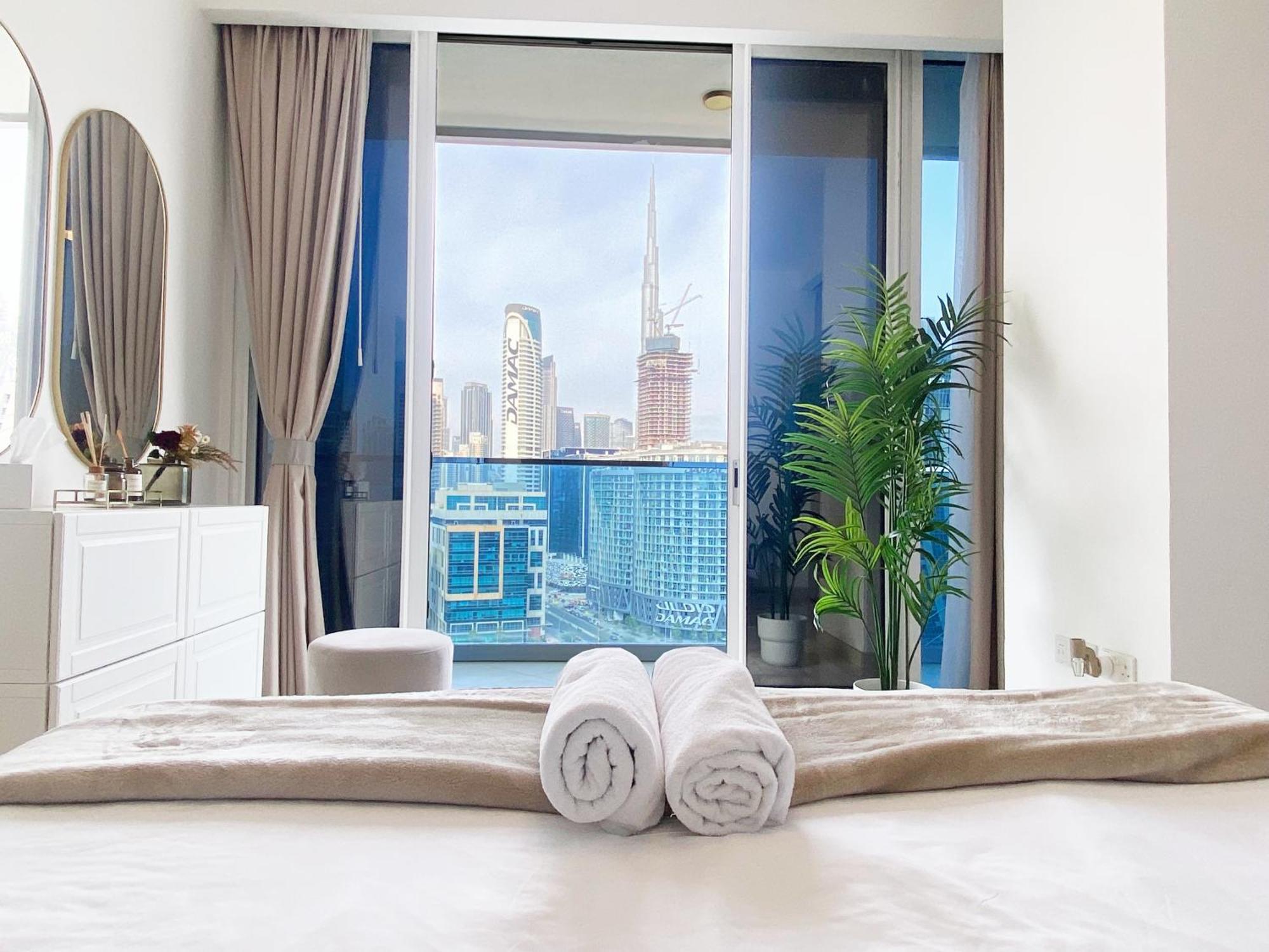 Appartement Spacious 2bdr Canal And Partial Burj Khalifa Views, Business Bay Dubai